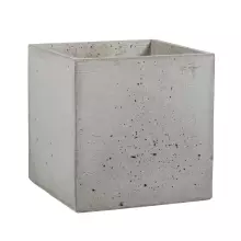 Donica betonowa Box 45x45x45 kolor szary