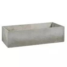 Donica betonowa Box 90x45x25 kolor szarym