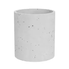 Donica betonowa Ring M w kolorze białym
