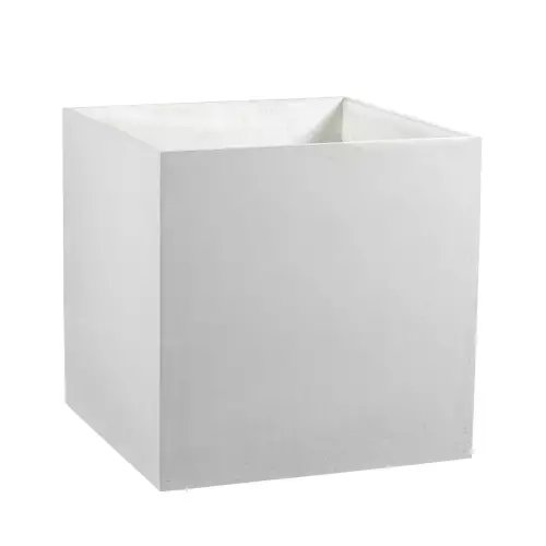 Donica betonowa Block XL w kolorze białym