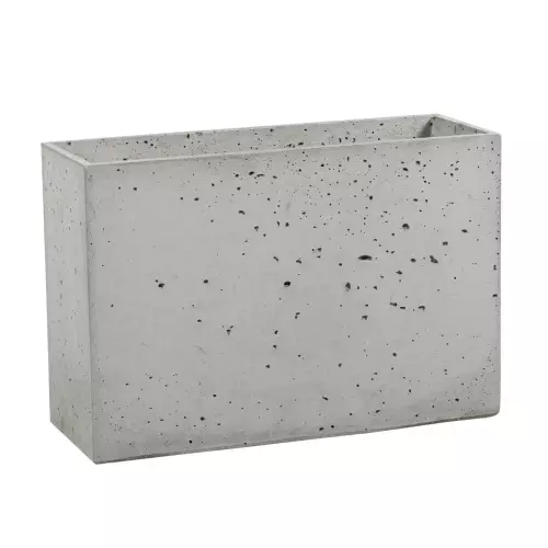 Donica betonowa Linea 60x22x40 cm kolor szary