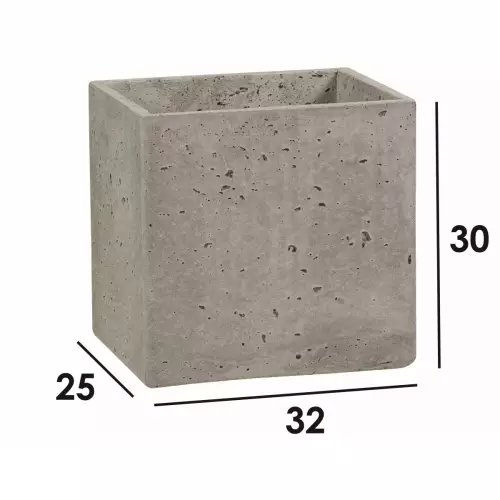 Wymiary doniczki betonowej Tower S
