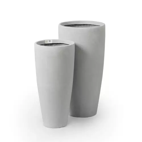 Donice D282C (66 cm) i D282D (76 cm) w kolorze szary beton