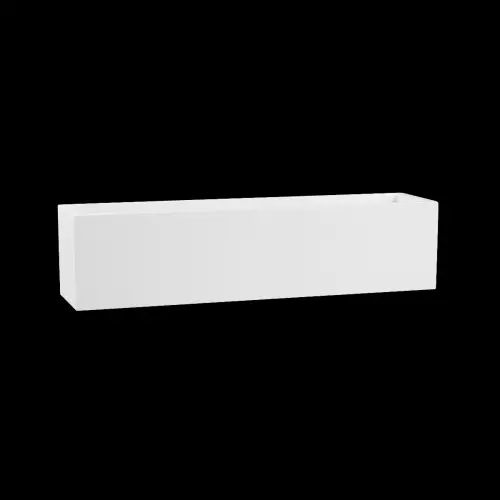 Skrzynka balkonowa D109A w kolorze biały połysk
