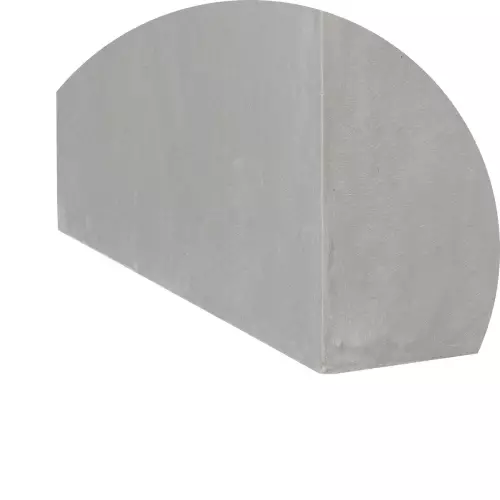 Dolna krawędź donicy D92B w kolorze szary beton