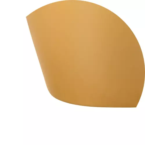 Dolna krawędź donicy D982F w kolorze złoty metalik