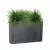 Donica D272B gafitowy beton z trawami