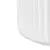 Dolna krawędź donicy LEO29 w kolorze biały mat