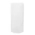 Donica ZADORA Premium D901BC Ø40x90 cm biały mat