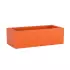 Pomarańczowa donica na szafkę OFFICE POT M